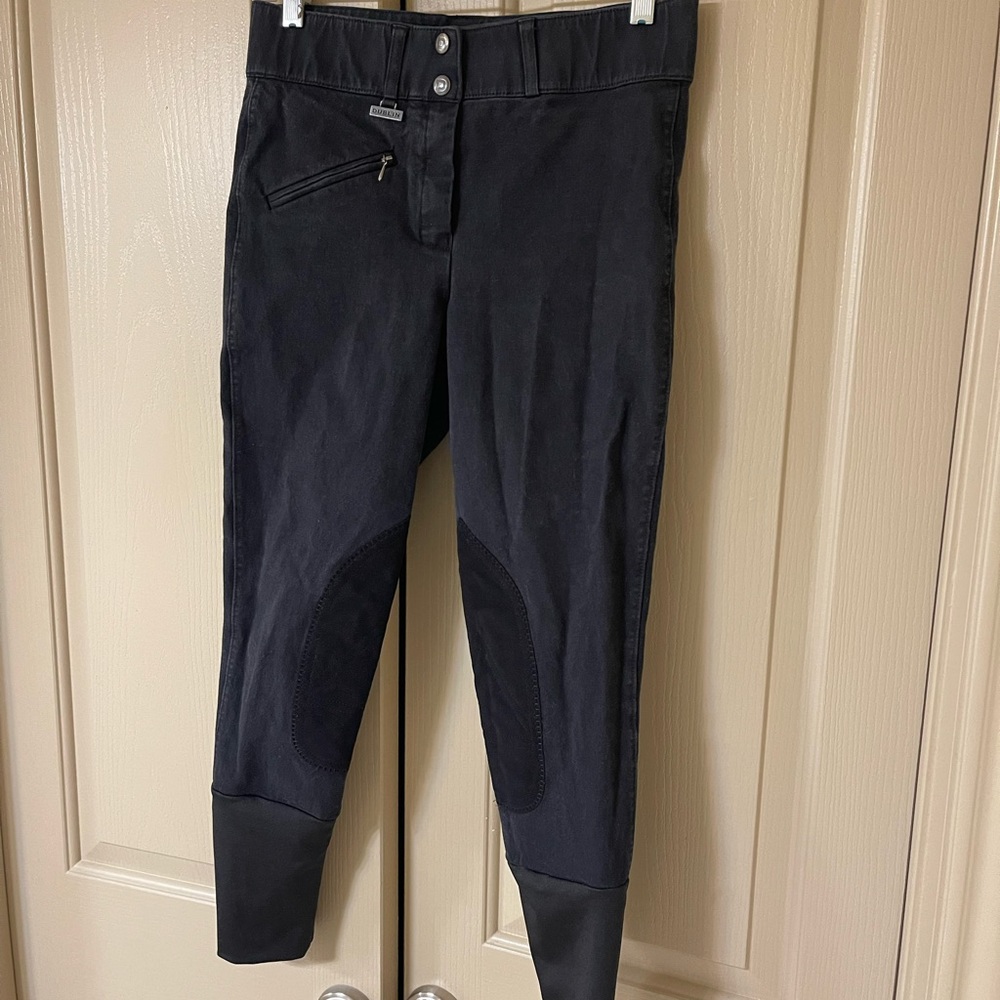 Dublin Equestrian Riding Breeches Black Womens 28